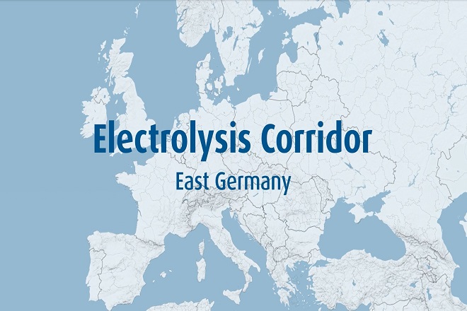 Ve východním Německu byl schválen vodíkový projekt elektrolyzérového koridoru na výrobu obnovitelného vodíku