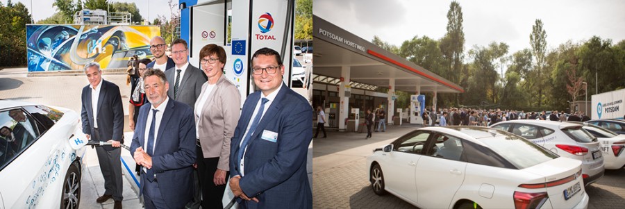 50th Hydrogen Refueling Station Opened in Potsdam Germany