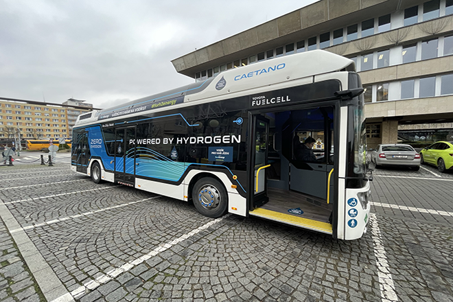 Testování vodíkového autobusu v Mostě bylo odloženo