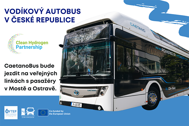 Vodíkový autobus od Toyoty bude v prosinci jezdit v Mostě a Ostravě