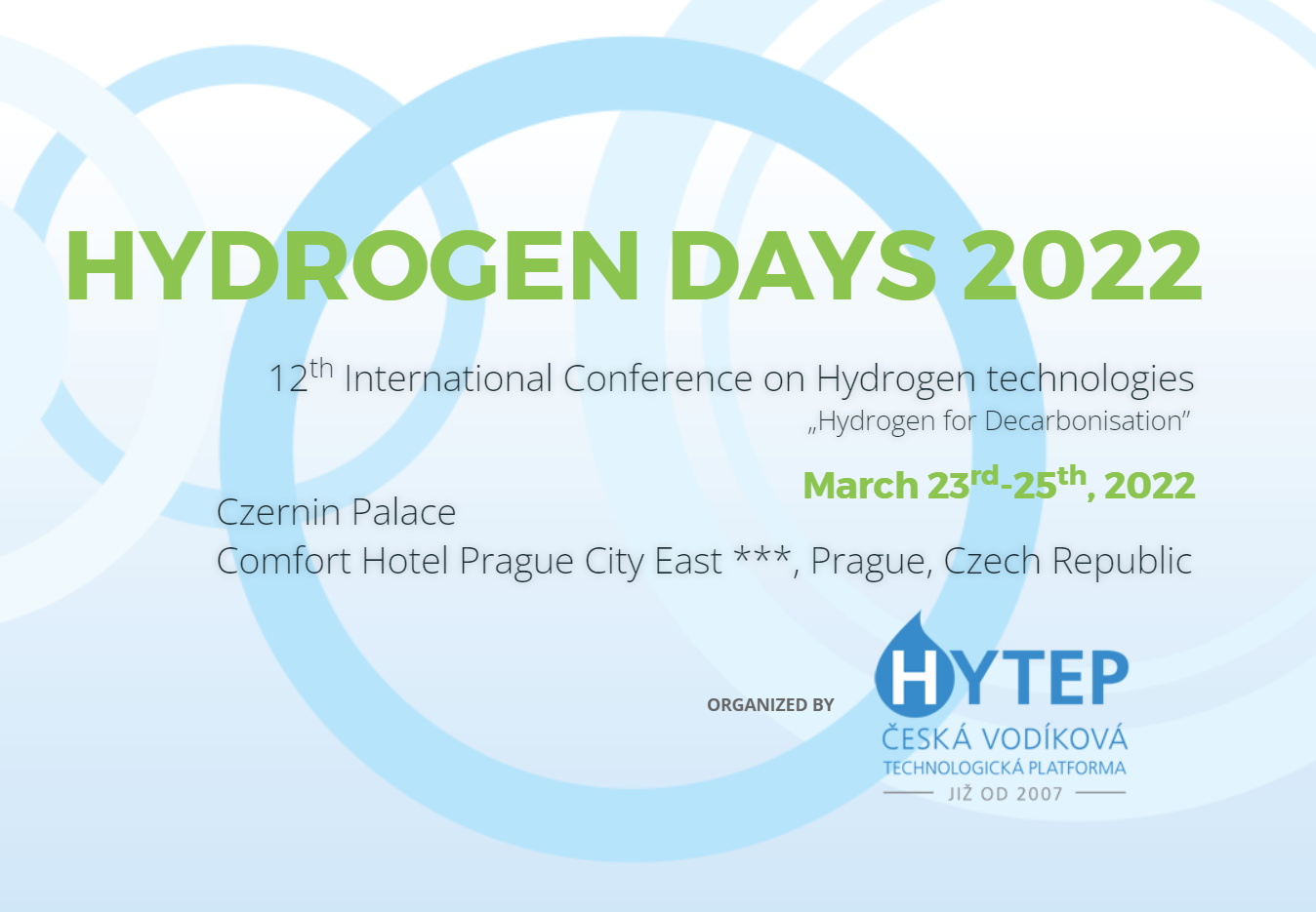 Stáhněte si prezentace z Hydrogen Days 2022
