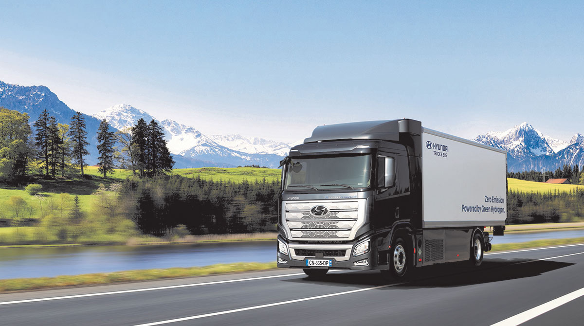Rozvoj nákladních automobilů poháněných vodíkem zrychluje