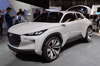 Nový koncept vodíkového elektromobilu od Hyundai představen na Ženevském autosalonu