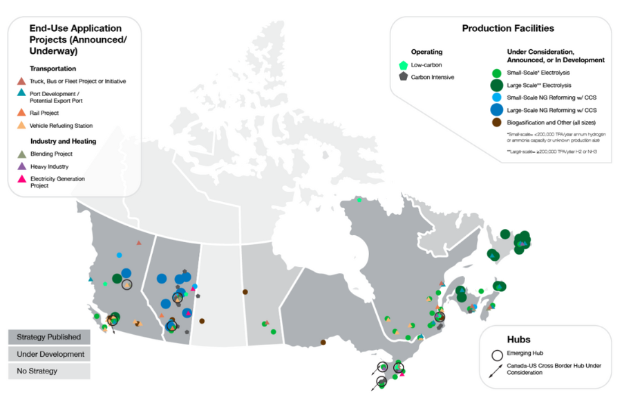 Kanada potvrdila pozici vodíkového lídra