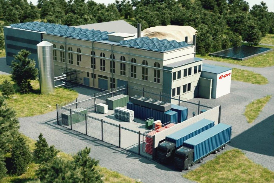 Bosch a E.ON budují společný projekt na výrobu zeleného vodíku v Mydlovarech